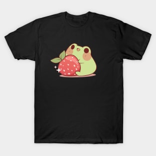 Frog With Strawberry T-Shirt